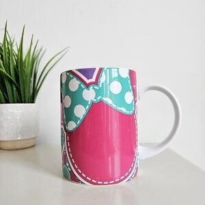Disney Minnie Mouse “I Heart Love” Ceramic Coffee Mug Jerry Leigh Orlando FL
